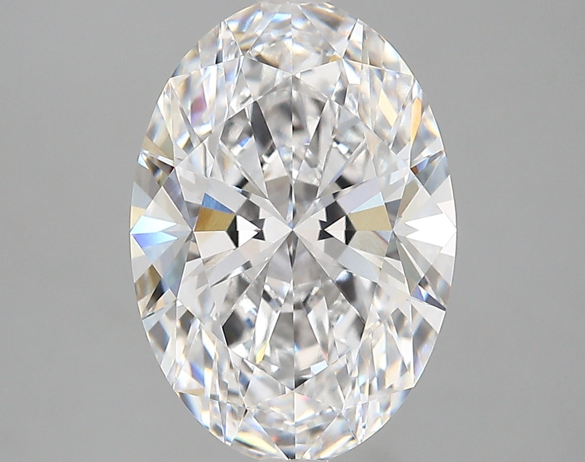 4.46 Carat Oval Shaped, Very Good Cut, D Color, VVS1 Clarity, IGI Certified Lab Grown Diamond