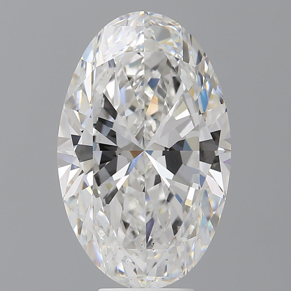 7.55 Carat Oval Shaped, Ideal Cut, E Color, VS2 Clarity, IGI Certified Lab Grown Diamond