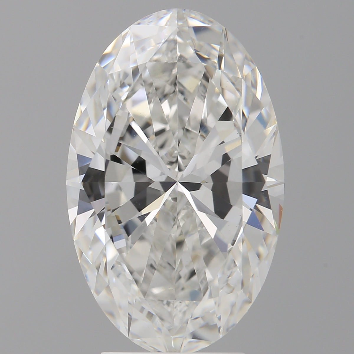 4.54 Carat Oval Shaped, Ideal Cut, F Color, VVS2 Clarity, IGI Certified Lab Grown Diamond