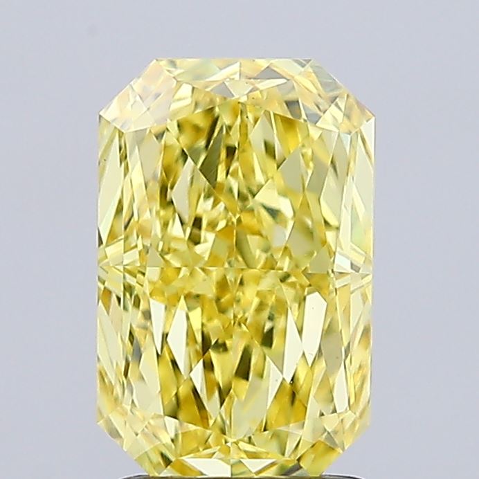 2.03 Carat Radiant Shaped, Ideal Cut, VS1 Clarity, IGI Certified Lab Grown Diamond