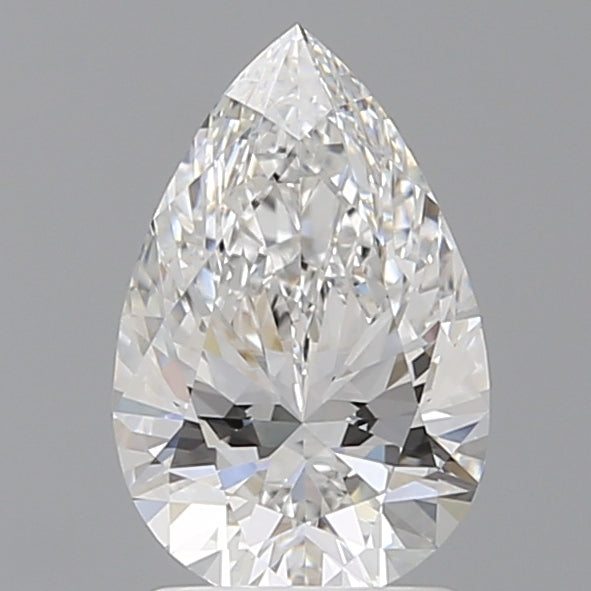 1.60 Carat Pear Shaped, Ideal Cut, E Color, VVS2 Clarity, IGI Certified Lab Grown Diamond
