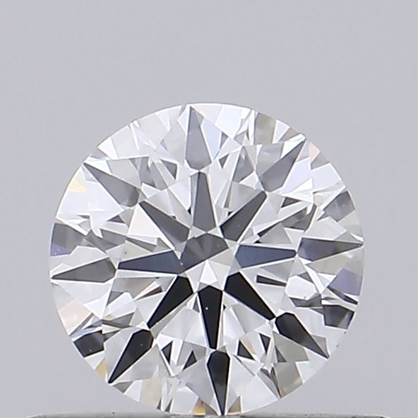 0.53 Carat Round Shaped, Ideal Cut, E Color, FL Clarity, IGI Certified Lab Grown Diamond