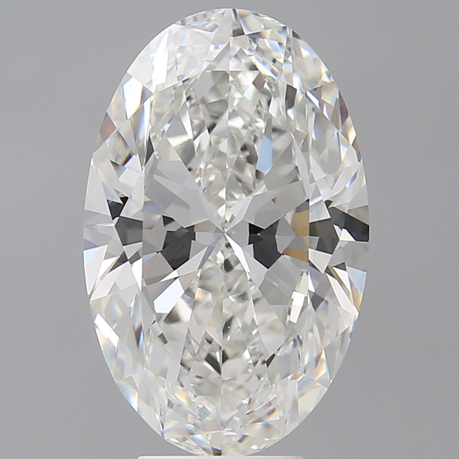 6.56 Carat Oval Shaped, Ideal Cut, F Color, VVS2 Clarity, IGI Certified Lab Grown Diamond
