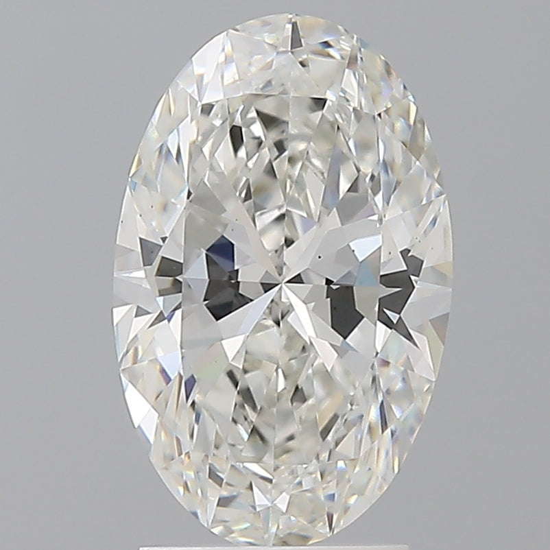 2.60 Carat Oval Shaped, Ideal Cut, F Color, VS1 Clarity, IGI Certified Lab Grown Diamond
