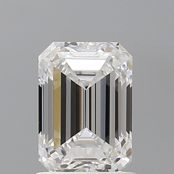 1.50 Carat Emerald Shaped, Ideal Cut, D Color, VVS2 Clarity, IGI Certified Lab Grown Diamond