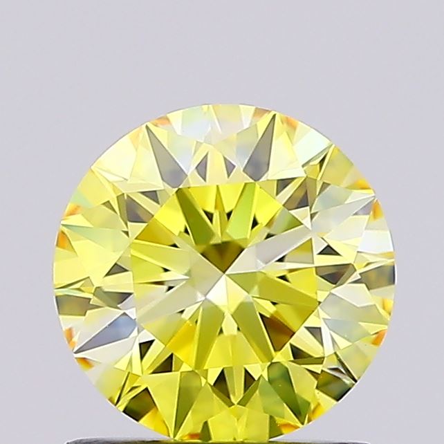 1.07 Carat Round Shaped, Ideal Cut, VVS2 Clarity, IGI Certified Lab Grown Diamond