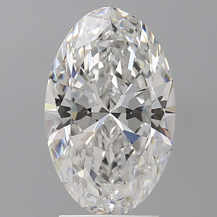 3.02 Carat Oval Shaped, Ideal Cut, E Color, VS1 Clarity, IGI Certified Lab Grown Diamond