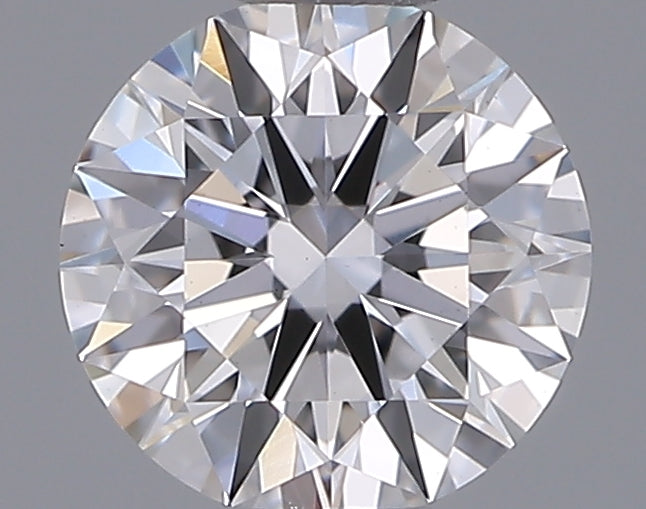 0.51 Carat Round Shaped, Ideal Cut, D Color, VS1 Clarity, IGI Certified Lab Grown Diamond