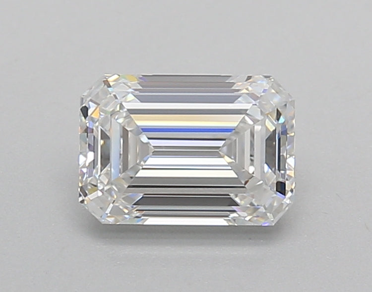 1.02 Carat Emerald Shaped, Very Good Cut, D Color, VVS1 Clarity, IGI Certified Lab Grown Diamond