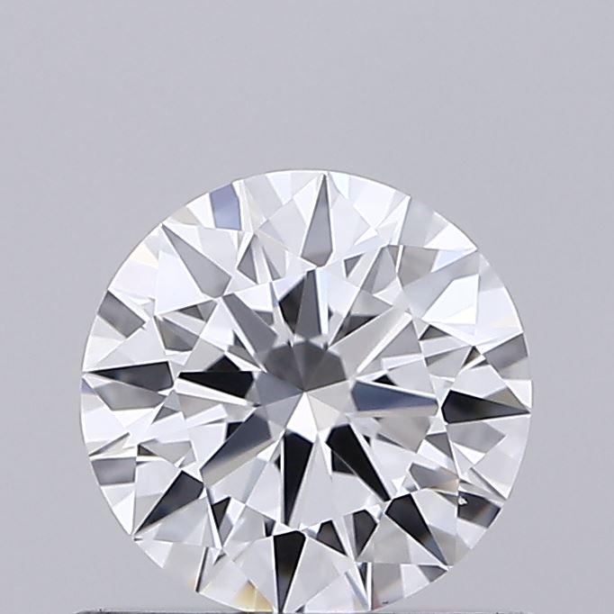 0.53 Carat Round Shaped, Ideal Cut, D Color, VVS2 Clarity, IGI Certified Lab Grown Diamond