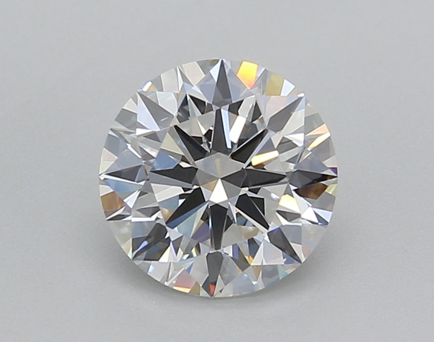 1.52 Carat Round Shaped, Ideal Cut, D Color, VVS2 Clarity, IGI Certified Lab Grown Diamond