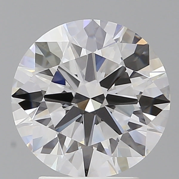 3.07 Carat Round Shaped, Ideal Cut, E Color, VVS2 Clarity, IGI Certified Lab Grown Diamond