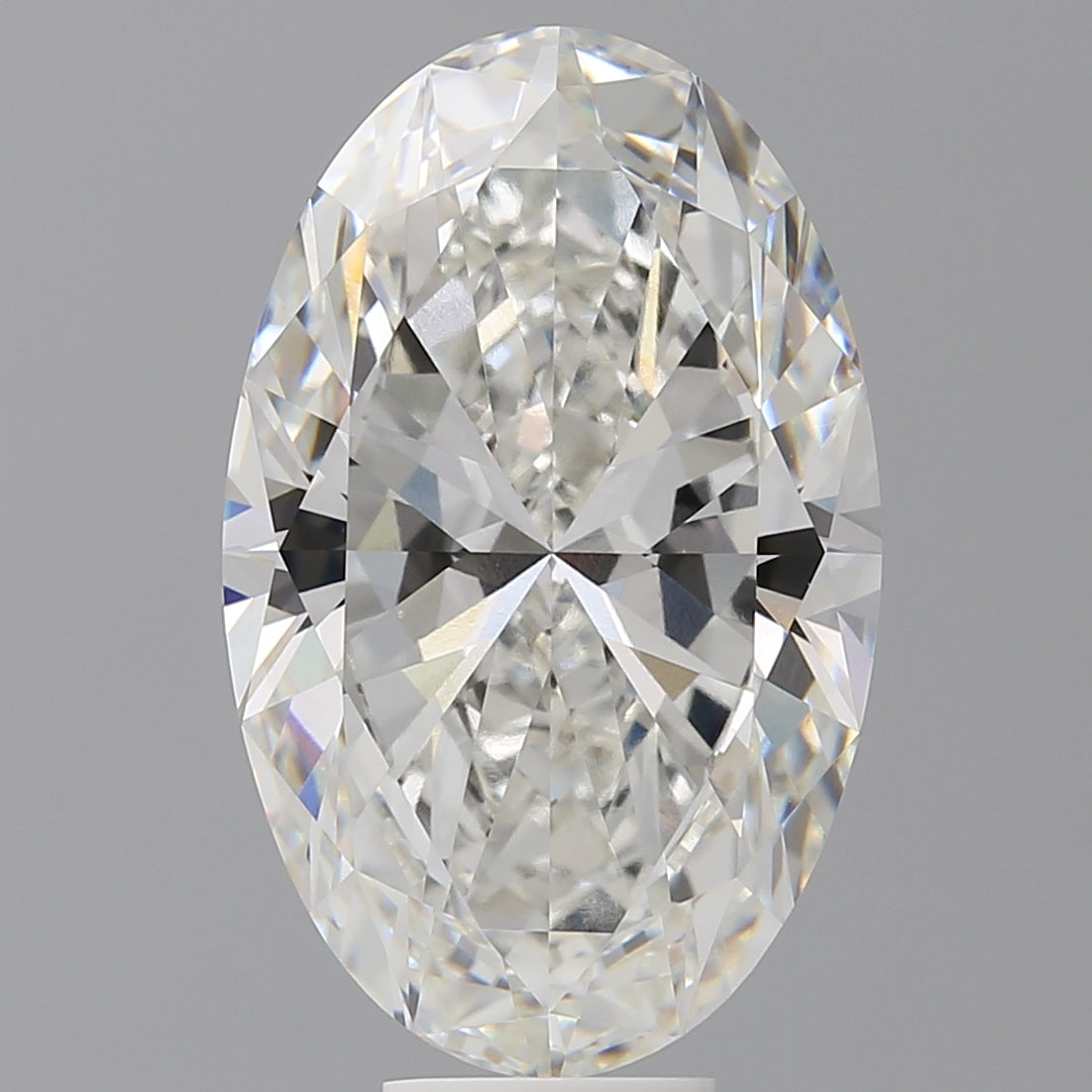 10.05 Carat Oval Shaped, Ideal Cut, F Color, VVS2 Clarity, IGI Certified Lab Grown Diamond