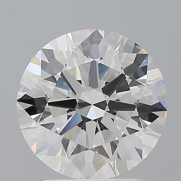 2.55 Carat Round Shaped, Ideal Cut, E Color, VVS2 Clarity, IGI Certified Lab Grown Diamond