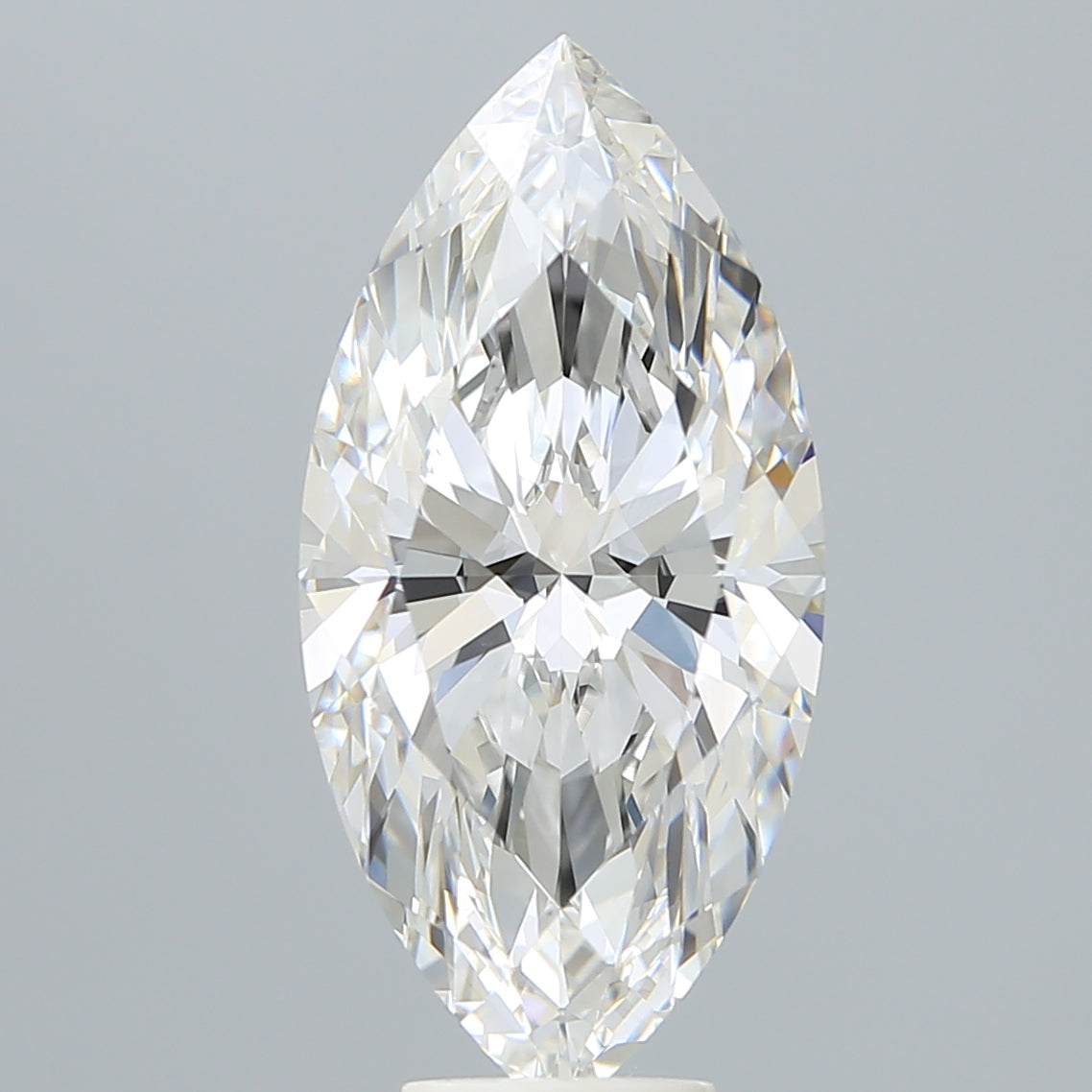 6.70 Carat Marquise Shaped, Ideal Cut, F Color, VVS2 Clarity, IGI Certified Lab Grown Diamond