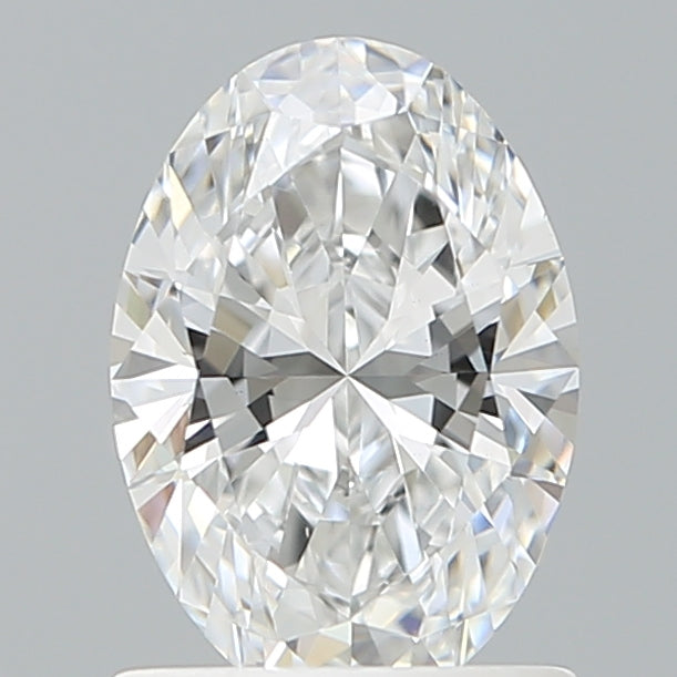 1.10 Carat Oval Shaped, Ideal Cut, E Color, VVS2 Clarity, IGI Certified Lab Grown Diamond