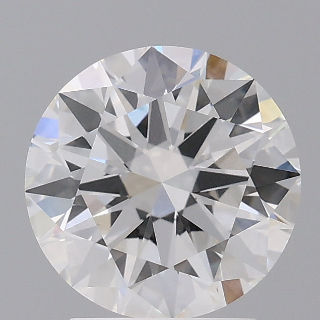2.50 Carat Round Shaped, Excellent Cut, E Color, VS1 Clarity, IGI Certified Lab Grown Diamond