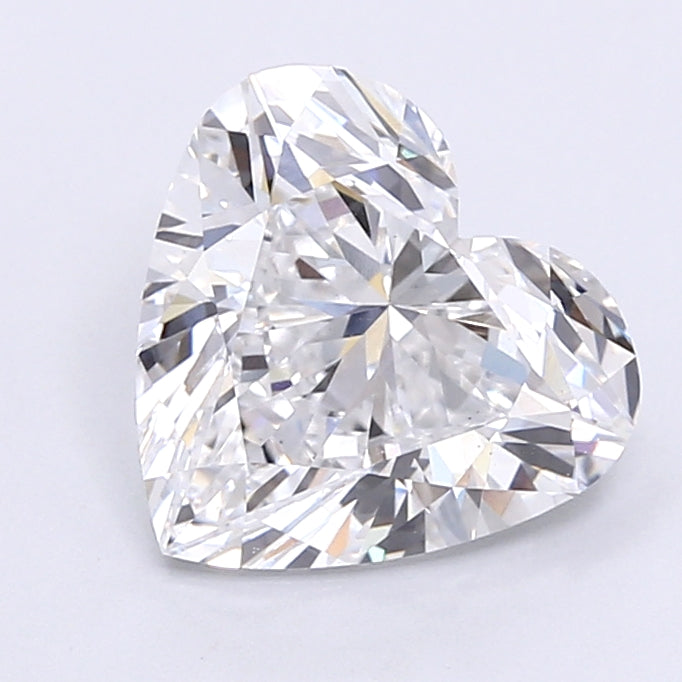 3.16 Carat Heart Shaped, Very Good Cut, D Color, VS1 Clarity, IGI Certified Lab Grown Diamond