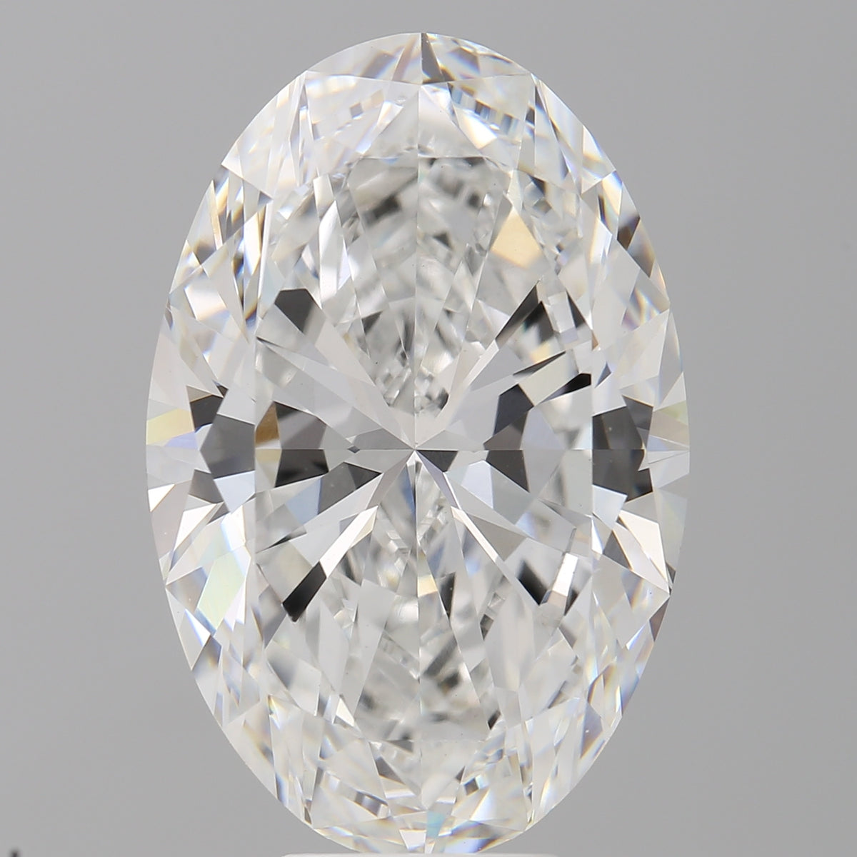 9.09 Carat Oval Shaped, Ideal Cut, E Color, VVS2 Clarity, IGI Certified Lab Grown Diamond