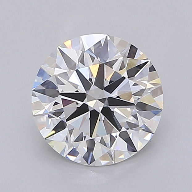 1.53 Carat Round Shaped, Ideal Cut, E Color, VVS2 Clarity, IGI Certified Lab Grown Diamond