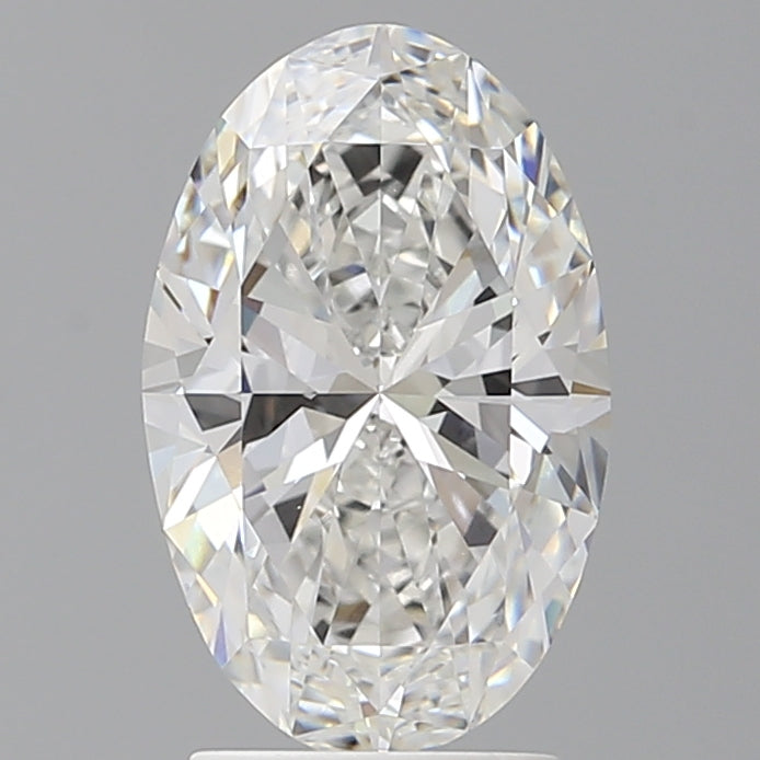 2.58 Carat Oval Shaped, Ideal Cut, E Color, VVS2 Clarity, IGI Certified Lab Grown Diamond