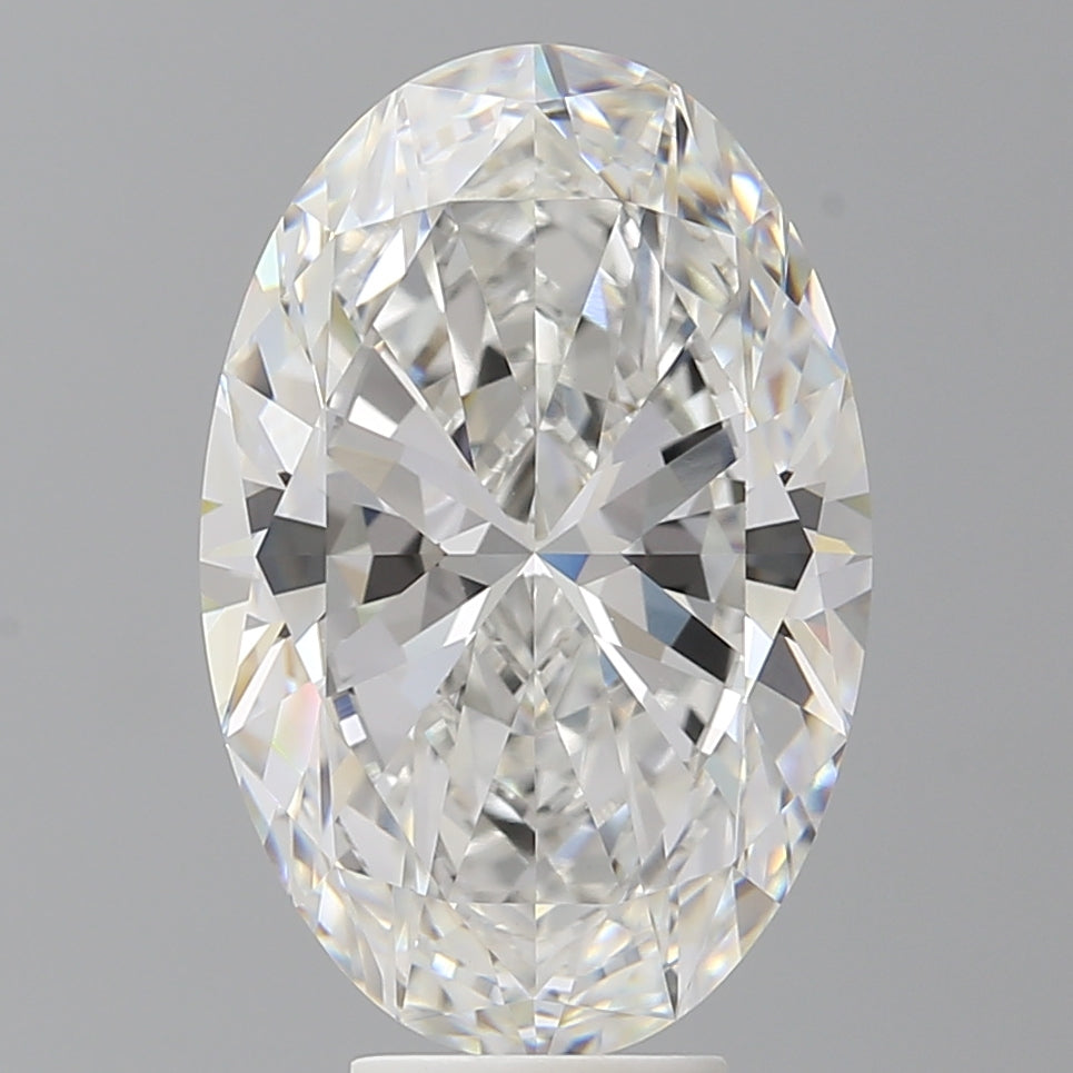 7.02 Carat Oval Shaped, Ideal Cut, E Color, VVS2 Clarity, IGI Certified Lab Grown Diamond