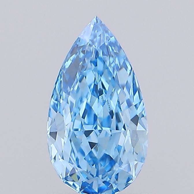 0.94 Carat Pear Shaped, Excellent Cut, VVS2 Clarity, IGI Certified Lab Grown Diamond