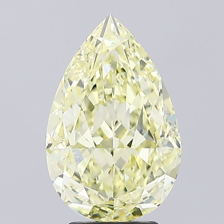 4.55 Carat Pear Shaped, Excellent Cut, VVS2 Clarity, IGI Certified Lab Grown Diamond