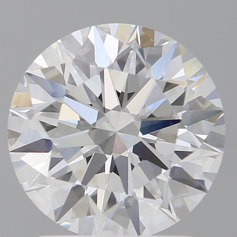 2.07 Carat Round Shaped, Ideal Cut, E Color, VVS2 Clarity, IGI Certified Lab Grown Diamond
