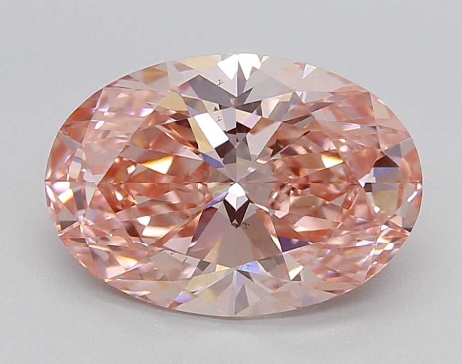 3.02 Carat Oval Shaped, Ideal Cut, VS1 Clarity, IGI Certified Lab Grown Diamond