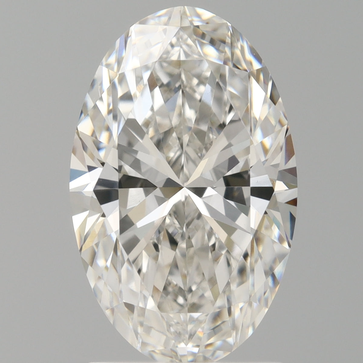 2.01 Carat Oval Shaped, Ideal Cut, F Color, VVS2 Clarity, IGI Certified Lab Grown Diamond