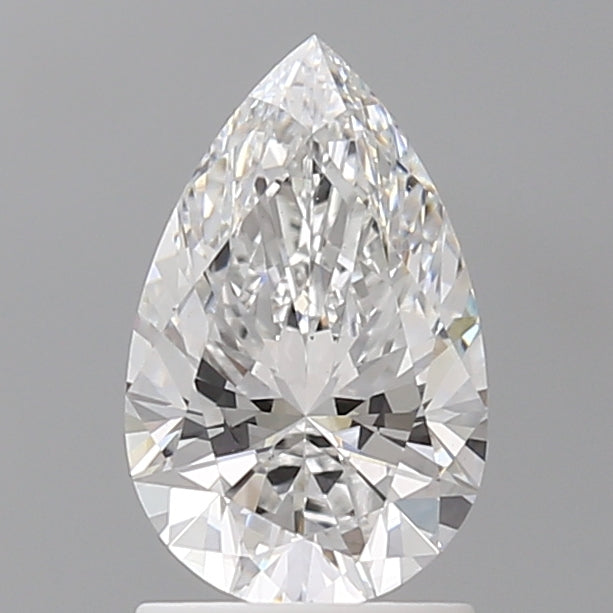 1.55 Carat Pear Shaped, Ideal Cut, E Color, VVS2 Clarity, IGI Certified Lab Grown Diamond