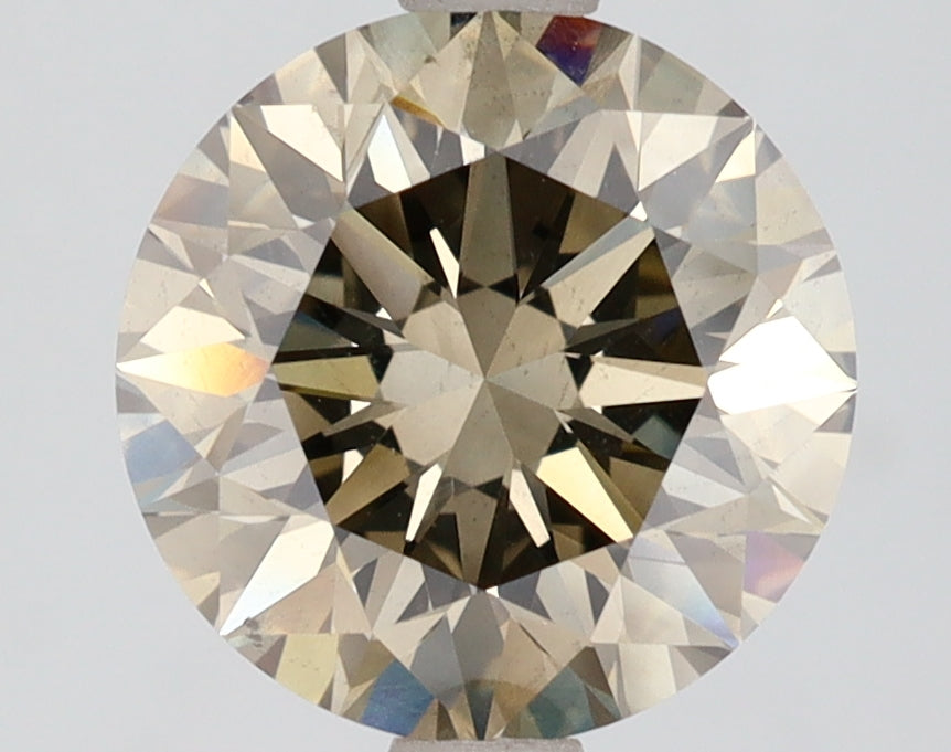 3.03 Carat Round Shaped, Excellent Cut, VS2 Clarity, IGI Certified Lab Grown Diamond