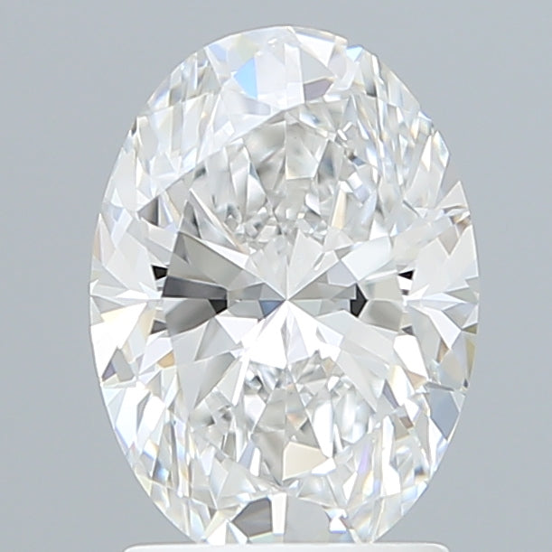 2.01 Carat Oval Shaped, Ideal Cut, D Color, VVS2 Clarity, IGI Certified Lab Grown Diamond