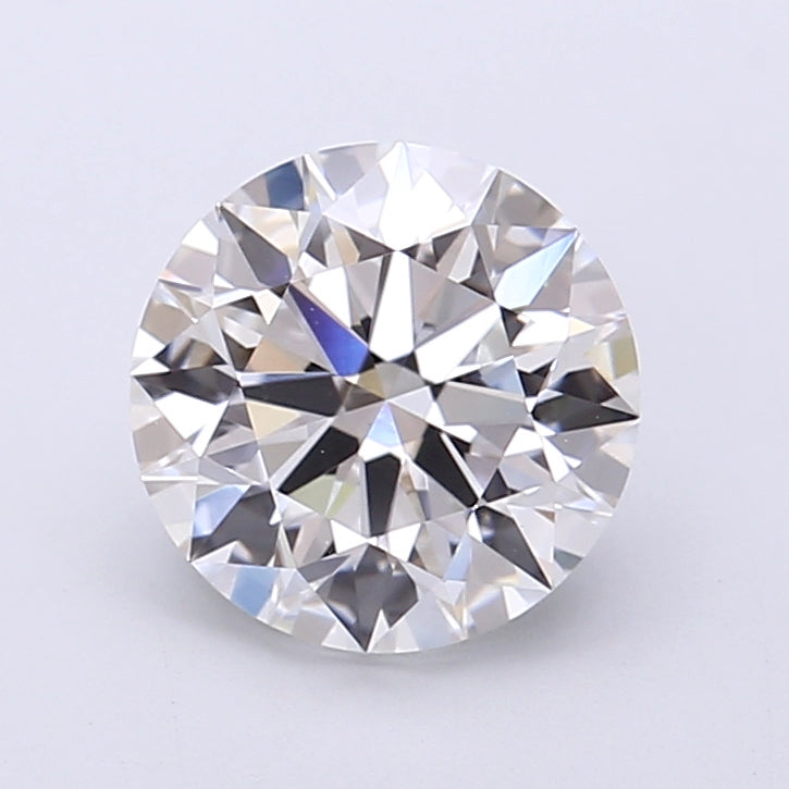 2.04 Carat Round Shaped, Ideal Cut, E Color, VVS2 Clarity, IGI Certified Lab Grown Diamond