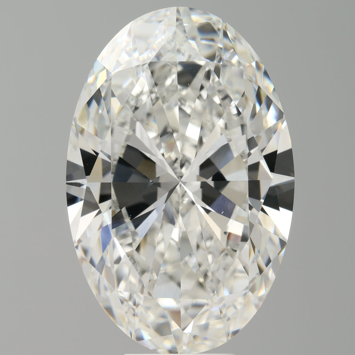 10.50 Carat Oval Shaped, Ideal Cut, F Color, VVS2 Clarity, IGI Certified Lab Grown Diamond