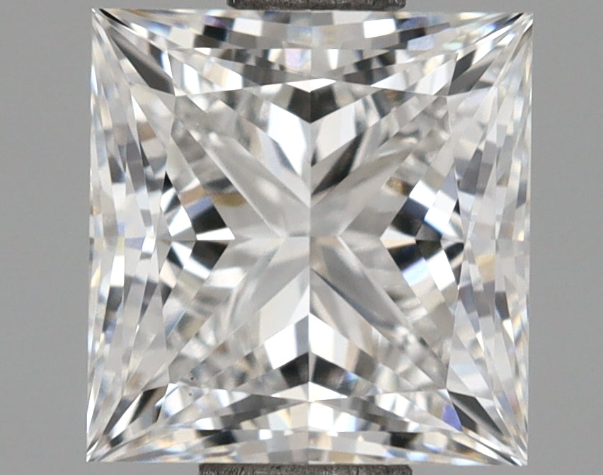 1.65 Carat Princess Shaped, Ideal Cut, E Color, VS1 Clarity, IGI Certified Lab Grown Diamond