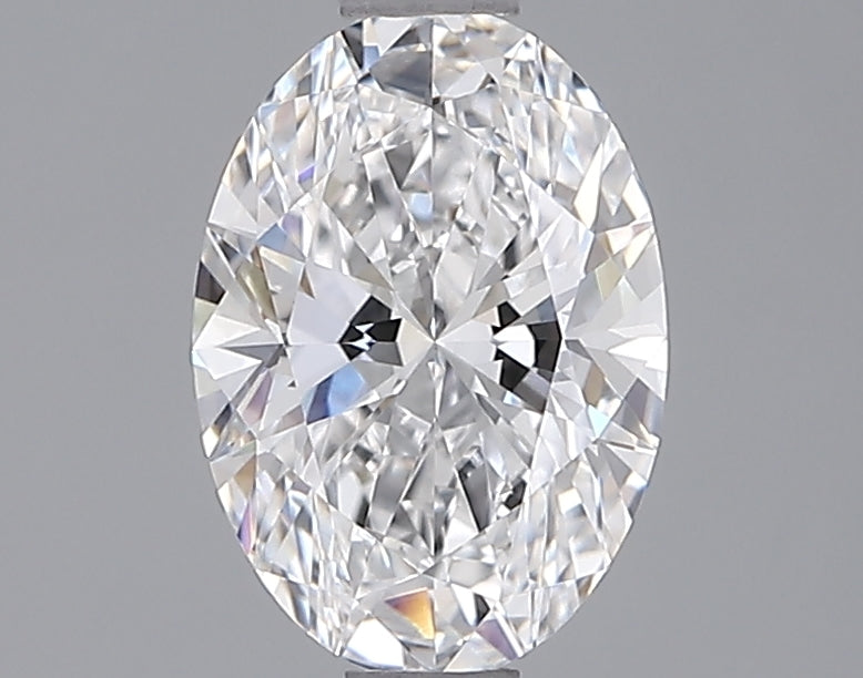 1.32 Carat Oval Shaped, Ideal Cut, D Color, IF Clarity, IGI Certified Lab Grown Diamond
