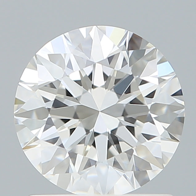 1.29 Carat Round Shaped, Excellent Cut, F Color, VVS2 Clarity, IGI Certified Lab Grown Diamond
