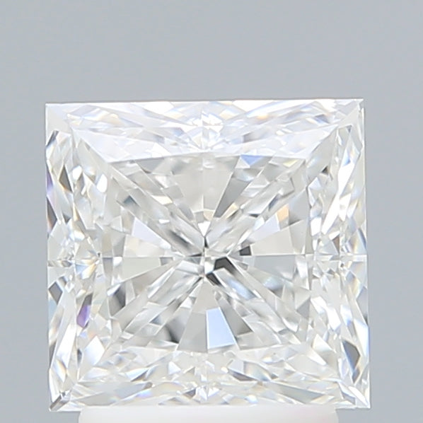 2.65 Carat Princess Shaped, Ideal Cut, E Color, VVS2 Clarity, IGI Certified Lab Grown Diamond