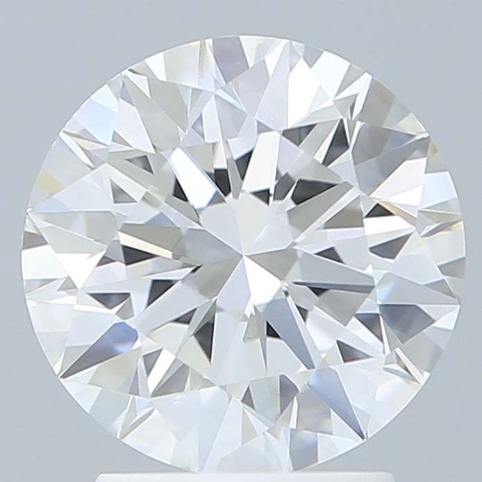 2.68 Carat Round Shaped, Ideal Cut, E Color, VVS2 Clarity, IGI Certified Lab Grown Diamond