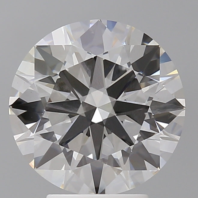 4.01 Carat Round Shaped, Ideal Cut, F Color, VS1 Clarity, IGI Certified Lab Grown Diamond