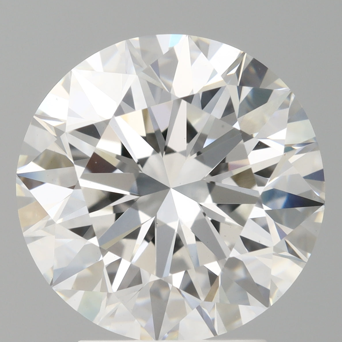3.51 Carat Round Shaped, Excellent Cut, E Color, VS1 Clarity, IGI Certified Lab Grown Diamond