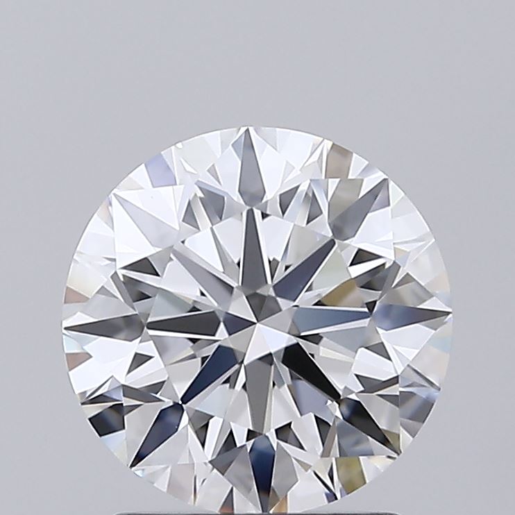 1.59 Carat Round Shaped, Ideal Cut, D Color, VVS1 Clarity, IGI Certified Lab Grown Diamond