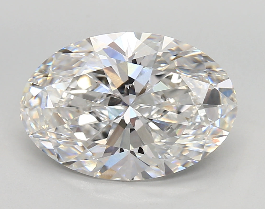 4.38 Carat Oval Shaped, Very Good Cut, E Color, VVS2 Clarity, IGI Certified Lab Grown Diamond