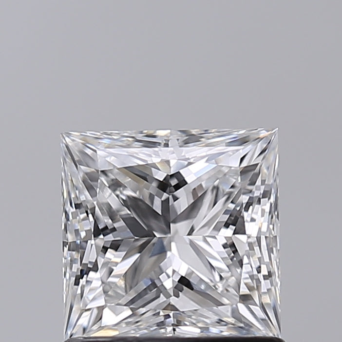 1.02 Carat Princess Shaped, Very Good Cut, D Color, VVS2 Clarity, IGI Certified Lab Grown Diamond