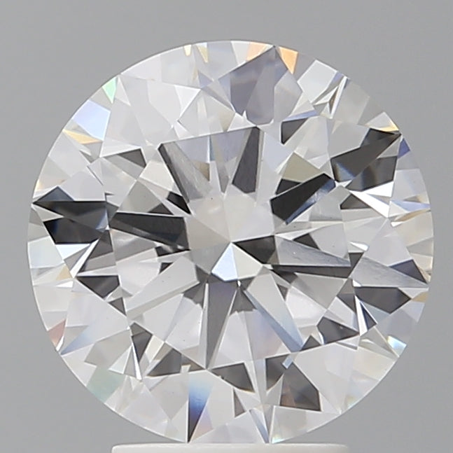 4.02 Carat Round Shaped, Excellent Cut, E Color, VVS2 Clarity, IGI Certified Lab Grown Diamond