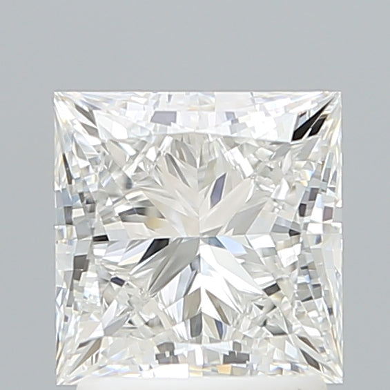 2.04 Carat Princess Shaped, Ideal Cut, E Color, VVS1 Clarity, IGI Certified Lab Grown Diamond