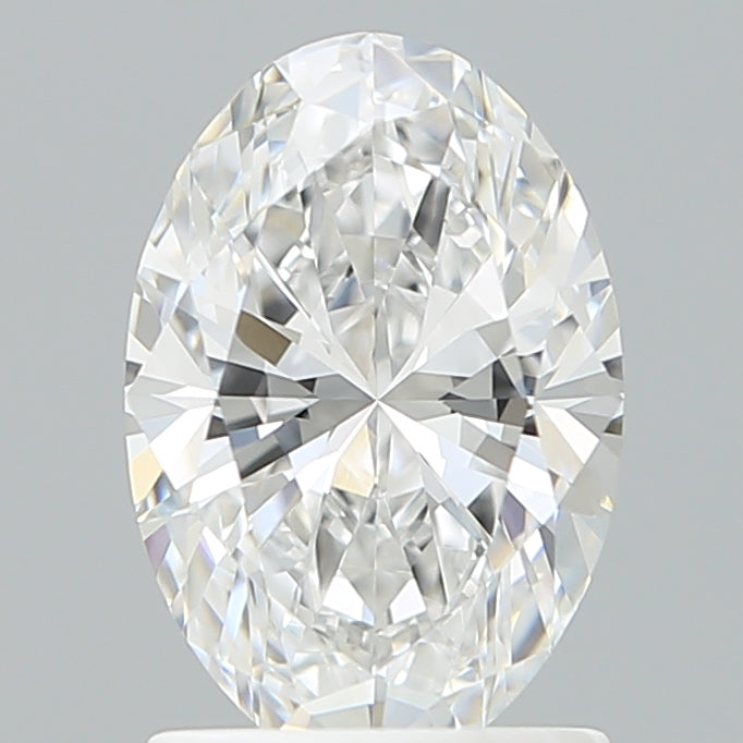 1.54 Carat Oval Shaped, Ideal Cut, D Color, VVS1 Clarity, IGI Certified Lab Grown Diamond
