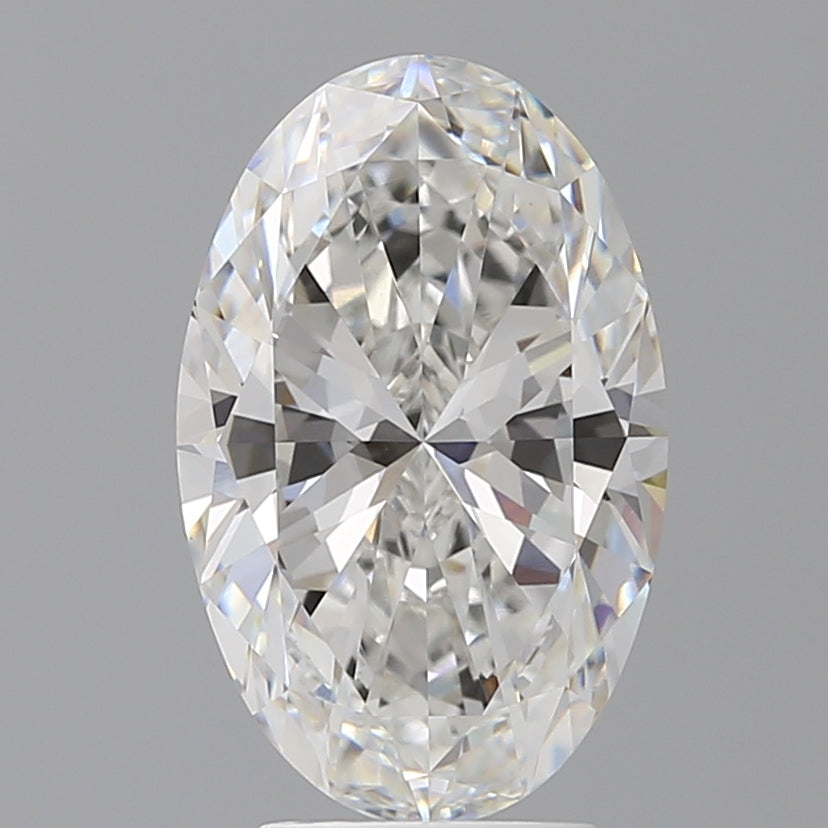 4.04 Carat Oval Shaped, Ideal Cut, E Color, VVS2 Clarity, IGI Certified Lab Grown Diamond